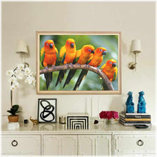 Laden Sie das Bild in den Galerie-Viewer, Diamond Painting - Papageienbabys

