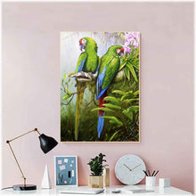 Laden Sie das Bild in den Galerie-Viewer, Diamond Painting - Papageien im Dschungel
