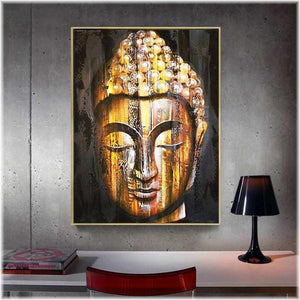 Diamond Painting - Buddha Gesicht